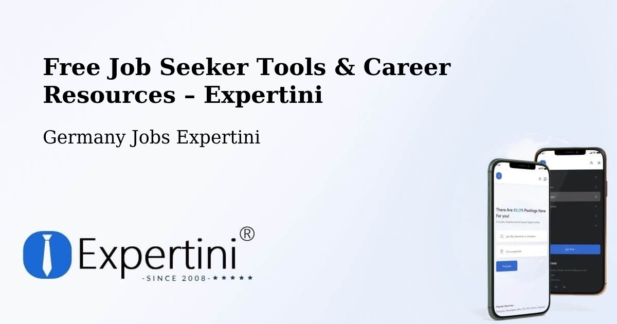 Free Job Seeker Tools & Career Resources – Leuna - Leuna, Germany Jobs Expertini