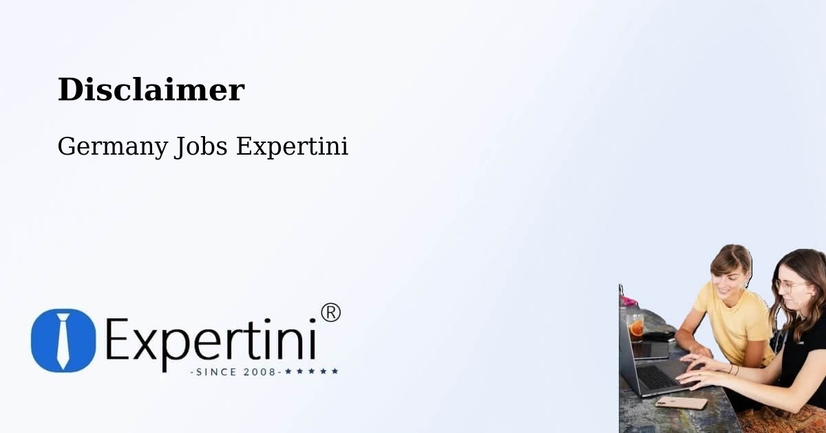 Disclaimer – Leuna - Germany Jobs Expertini