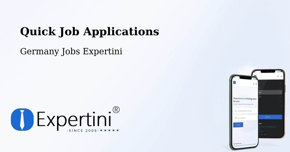 Quick Apply Feature – Leuna - Germany Jobs Expertini