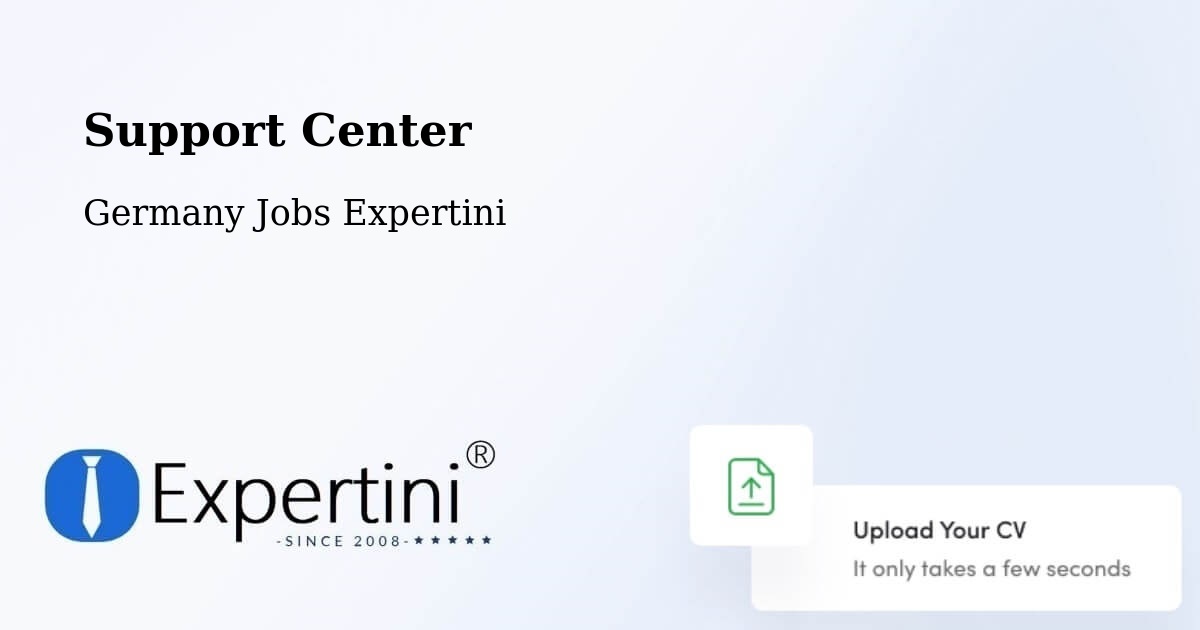 Support Services – Leuna - Germany Jobs Expertini